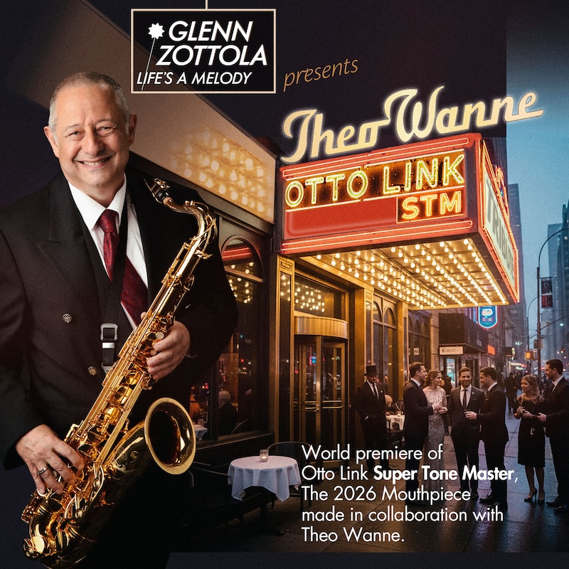 Glenn and Theo Wanne Otto Link STM Tenor Mouthpiece